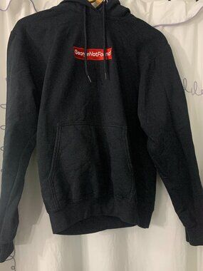 George Not Found Hoodie Unisex Size Medium